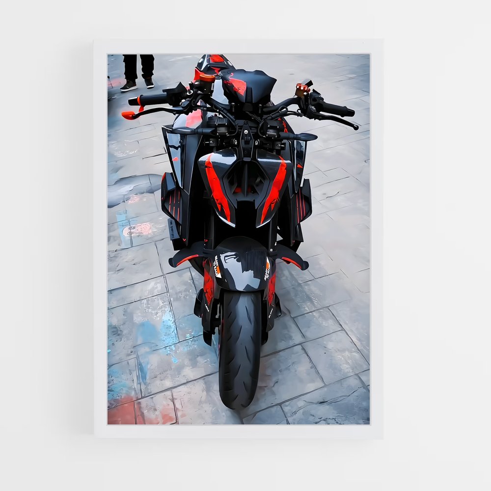 Poster Duke on the Street – affiche KTM Moto (vue 3)